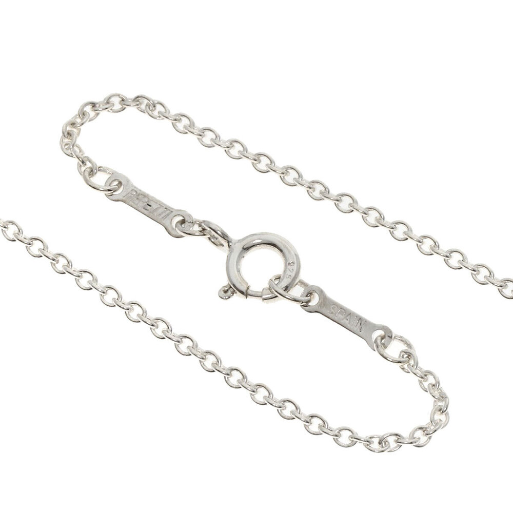 Tiffany Co Open Heart Necklace Silver - Picture 3 of 5